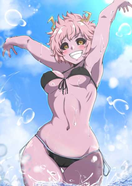 Black Bikini Mina Shinonome Mozuku Hentai Rule34 R34 XXX