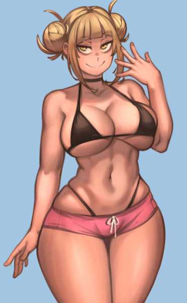 Beach Toga Lineart Kelvin Hiu Coloring Lentiyay Hentai Rule34