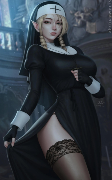 Here S A Nun Some Decent Fap Material Hentai Rule R Xxx