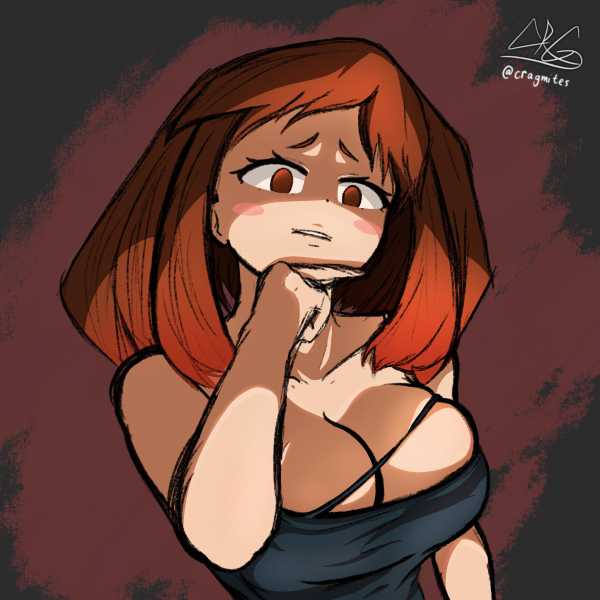 Ochako By Cragmites On Twitter Hentai Rule34 R34 XXX