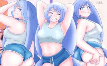 3066 nejire trying out her new shorts art of nel Nejire trying out her new shorts (Art Of Nel)