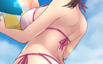 4185 beach ochako lineart ashiashi colors kobaji Beach Ochako [lineart: Ashiashi, colors: Kobaji]