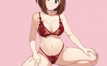 5627 ochako in red lingerie jasonkim Ochako in red lingerie [JasonKim]