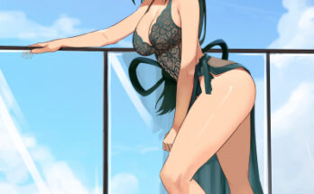 7569 tsuyu in green lingerie jasonkim Tsuyu in green lingerie [JasonKim]