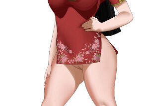 11469 hinata in a chinese dress Hinata in a Chinese dress