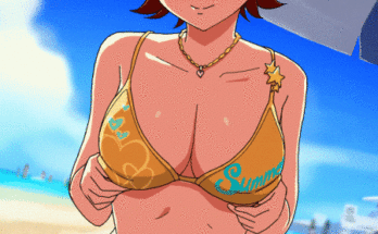 8802 flashing boobs in the beach Mio Honda Flasing Her Tits (otayama) The Idolmaster
