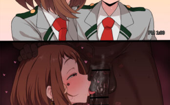 11823 the two things she loves kissing most The two things she loves kissing most, ochako x deku