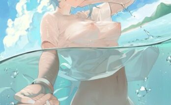 13922 no bra under wet white shirt No bra under wet white shirt