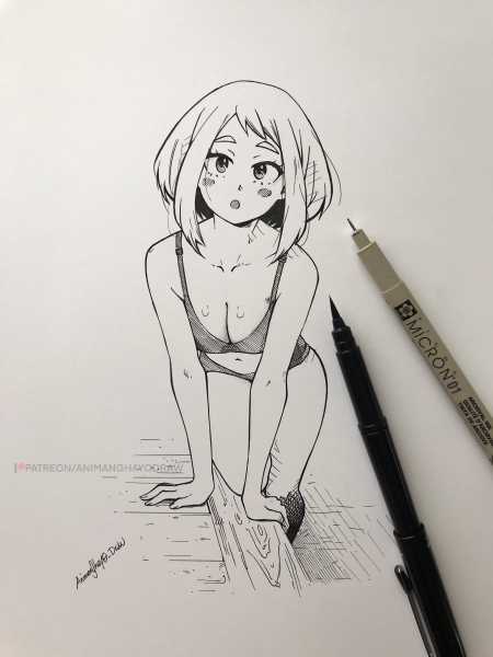 Ochako Naked Animanghayo Draw My Hentai Academia My Xxx Hot Girl