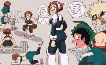 17216 ochako gets results at the gym Ochako gets results at the gym