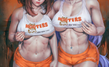 27057 ochako and nejire at hooters prinzkuon Ochako and Nejire at Hooters [PrinzKuon]