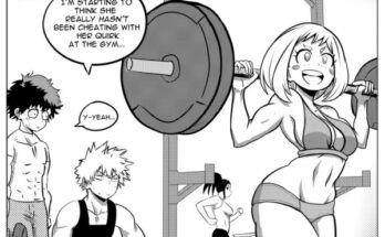 30877 uraraka gets swole lummypixith Uraraka Gets Swole (@LummyPixith)
