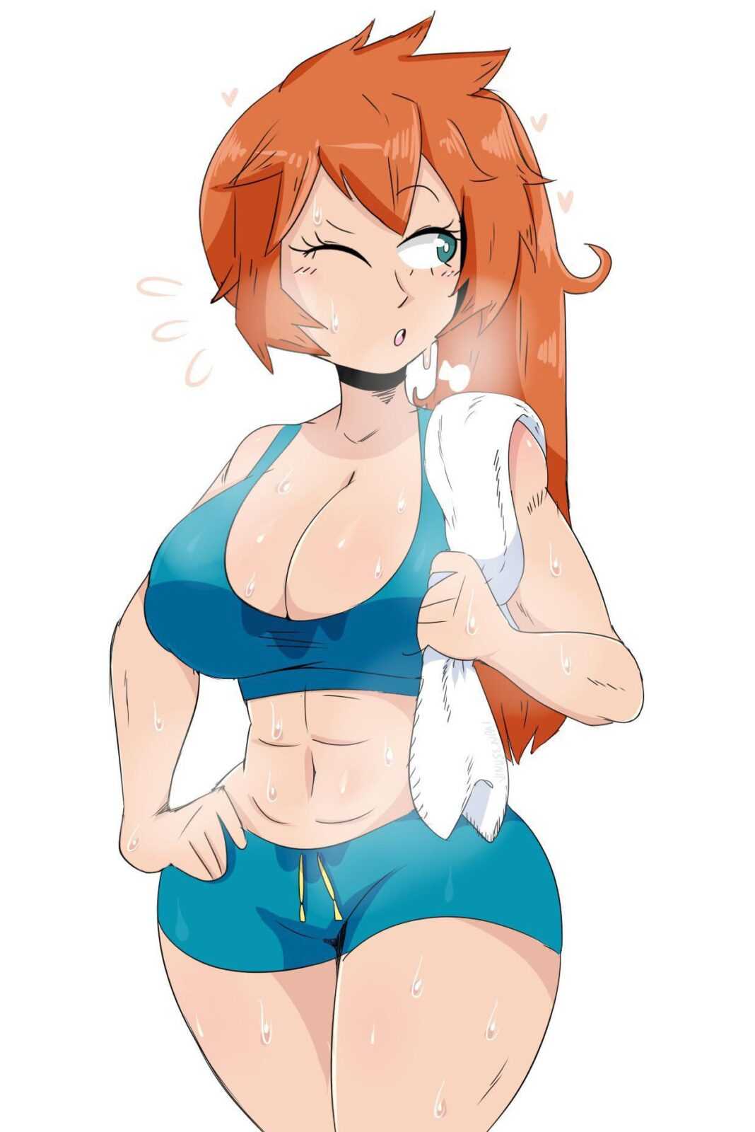 Itsuka’s big sweaty breasts (JinuSenpai)