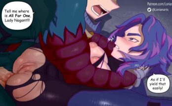deku-interrogating-lady-nagant-lorianarts.jpg