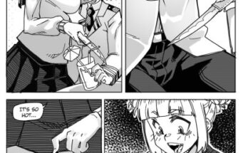 71387 toga continuing to convince deku to get her pregnant ongoing pregnant hero academia comic by mabeelz Toga continuing to "convince" Deku to get her pregnant (Ongoing Pregnant Hero Academia comic by Mabeelz)